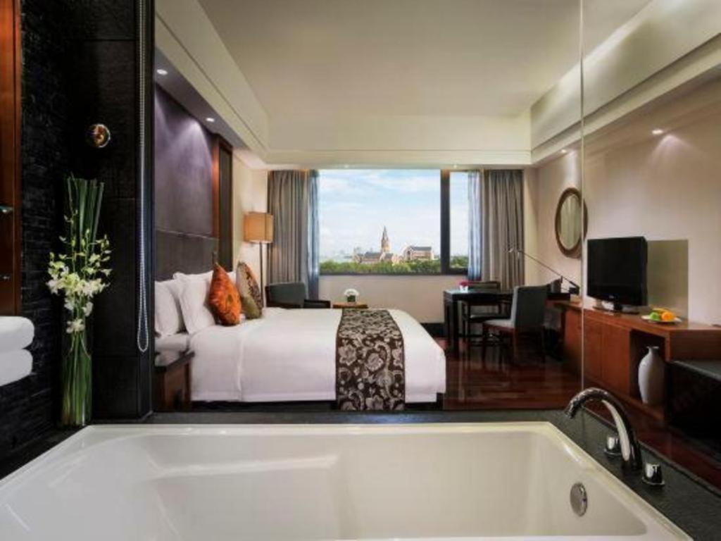 Worldhotel Grand Dushulake Suzhou Tô Châu Ngoại thất bức ảnh